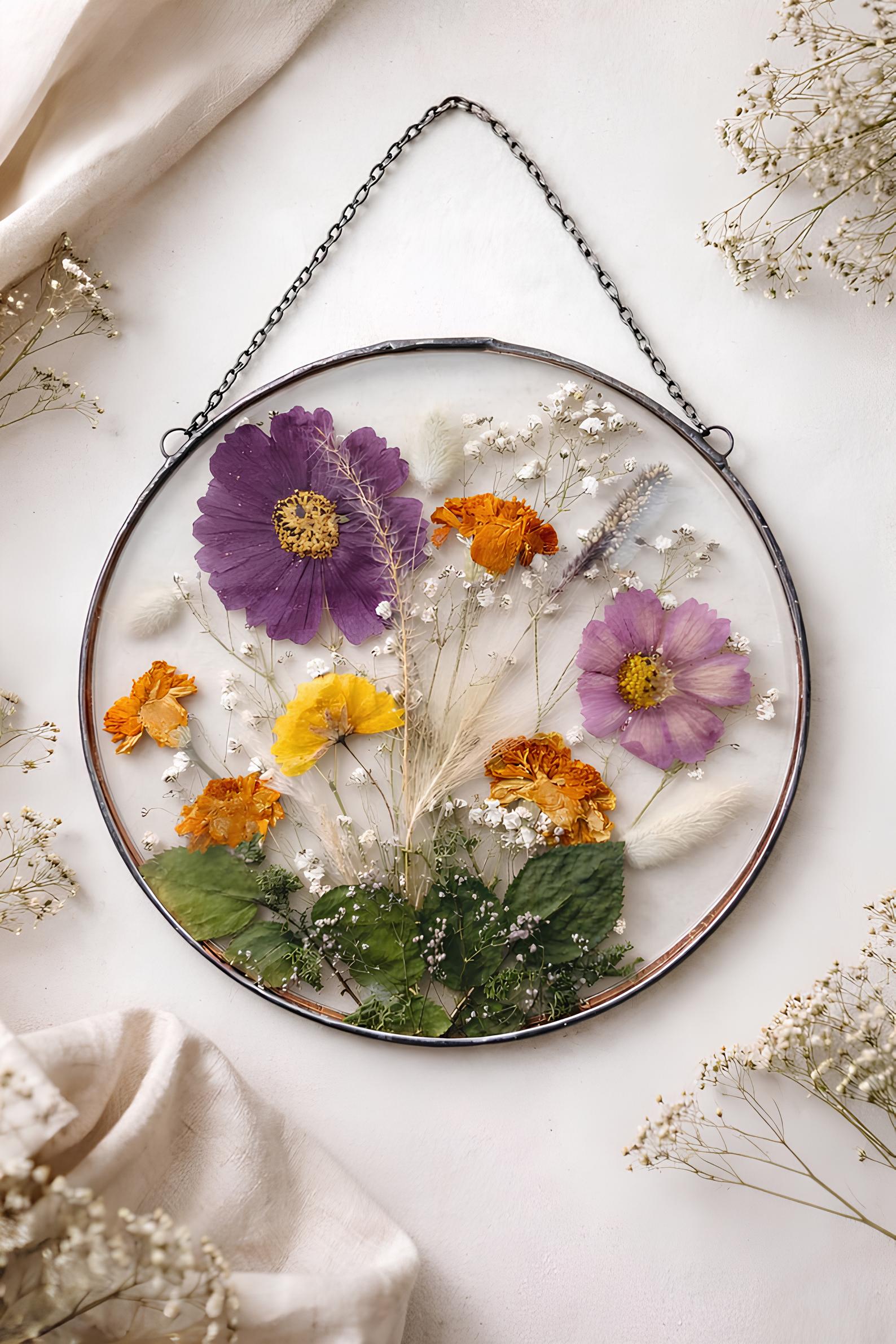 Für welche Anlässe eignen sich Dekorationen mit gepressten Blumen?