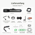 Unterwasser Scooter Subnado Sea Scooter mit Lithium-Ionen Akku 98Wh Daumensteuerung für Tauchen Schnorcheln und SUP