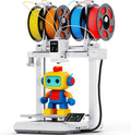 3D Drucker Mehrfarbig 260 x 260 x 260 mm Auto Leveling Multimaterial Drucker Kobra X 4 Farbdruck