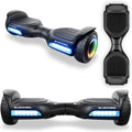 Hoverboard HX720 6,5 Zoll Dual Motor Bluetooth Lautsprecher LED Offroad bis 100 kg schwarz EU Modell