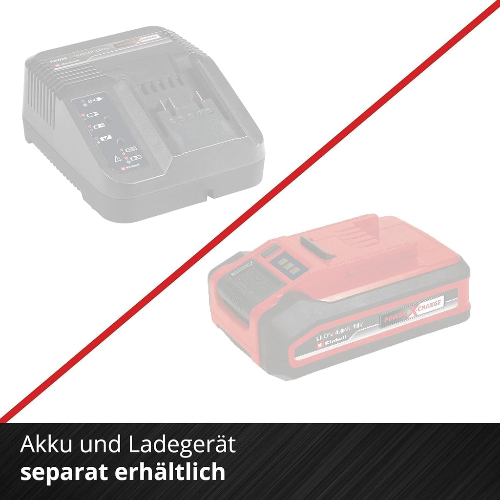 Akku-Rasenmäher GE-CM 36/43 Li M-Solo 43 cm Schnittbreite 36 V 63 L Fangkorb Mulchfunktion