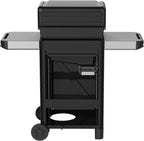 Gasgrill Spirit E-310 3 Brenner Snap-Jet Zündung Warmhalterost 51x46 cm Grillfläche 1500862 Schwarz 67,5x123x117 cm
