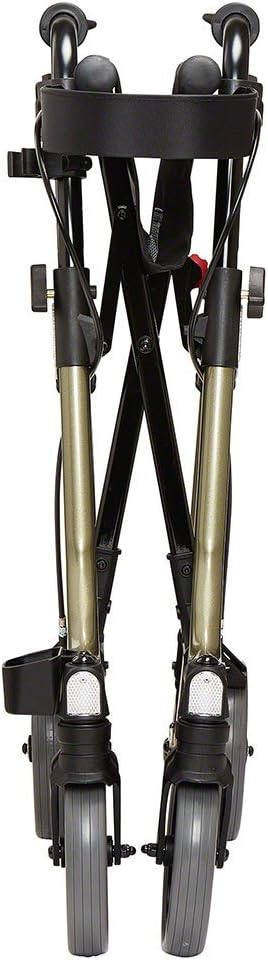 Leichtgewicht Rollator Taima M-GT Aluminium faltbar 5,8 kg mit Tasche Rückengurt bis 150 kg