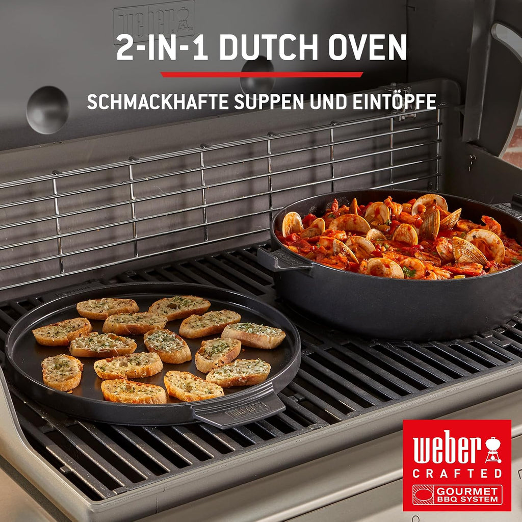 Gasgrill Spirit E-310 3 Brenner Snap-Jet Zündung Warmhalterost 51x46 cm Grillfläche 1500862 Schwarz 67,5x123x117 cm
