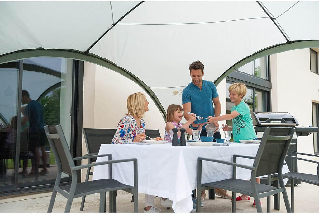 Pavillon Event Shelter XL 2000034472 4,5x4,5 m 20,2 m² UV Schutz 50 Stahlrahmen Polyester Party Zelt