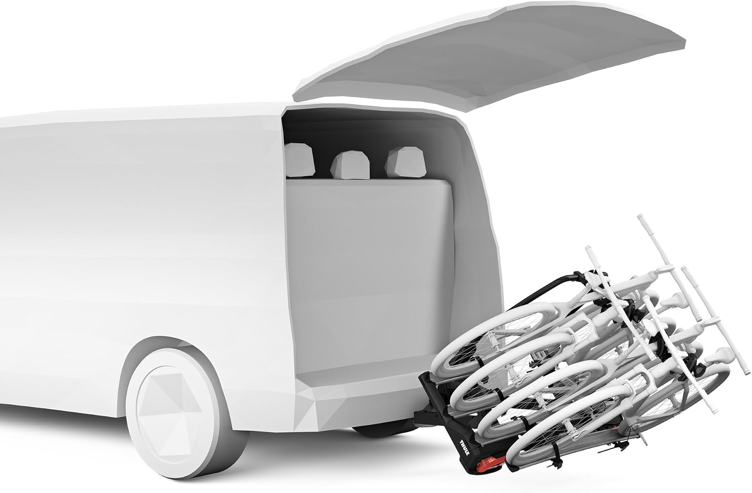 Fahrradadapter für Fahrradträger Velospace XT 938100 Aluminium 15 kg Traglast 120 x 16 x 10 cm One Size